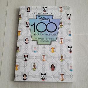 Art of Coloring Disney 100  years of Wonder Coloring Book
